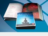 Le Zen Book : Cration et conception graphique du livre. Ajout de crations de photos artistique et photomontages.