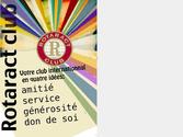 Flyers ralis  la demande du Rotaract (Rotary)