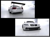 Direction de création, modélisation, texturing, mise en lumière de BMW M3 GT2