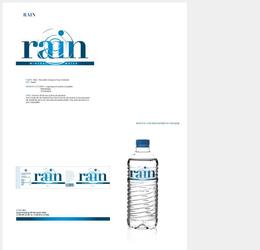 Création d'identité pour nouvelle marque d'eau minérale, distribuée en suisse