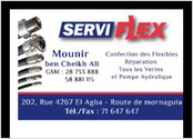 CARTE DE VISITE SERVI FLEX