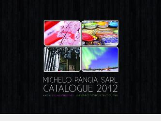 Direction artistique et réalisation du catalogue 2012 de la société MICHELO PANGIA SARL qui commercialise des maisons sur plan à ossature bois.