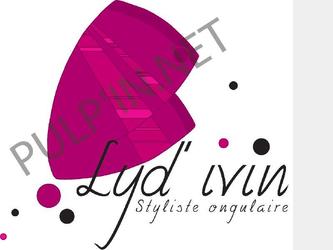 Logo crée pour la société "Lyd'ivin" spécialisée dans le stylisme ongulaire.