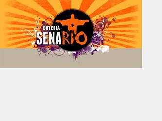 Bannière pour le site du groupe de samba brésilienne "Senario".