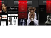 Réalisation site internet pour la vente online de produits spécifiques pour certains types de peau.