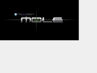 This logo is for a surveillance robot called mole.