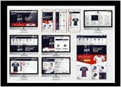 Création UX/UI design pour la nouvelle boutique des Girondins de Bordeaux