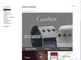 refonte du site mobile de Cartier en collaboration avec l'agence responsable de la version desktop.