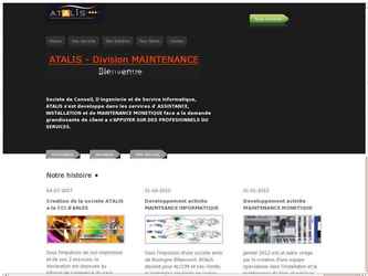 developpement complet pour la division maintenance de la société ATALIS