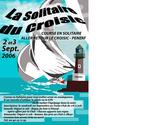 Réalisation d'une affiche pour une course nautique amateur organisée par le club de corsière du Croisic en 2006