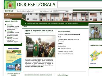Site web diocse d Obala