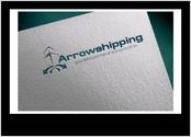 Cration d un logo Arrow Shipping pour une compagnie d import export mmaritime