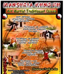 Flyer arts martiaux