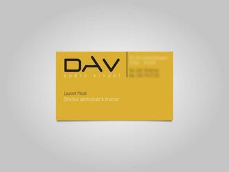 Création de carte de visite

Client : DAV

Date de réalisation : 2007