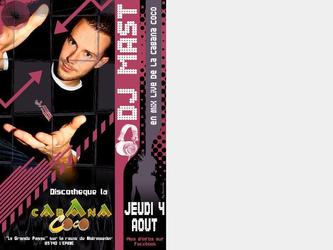 création de flyers pour un DJ