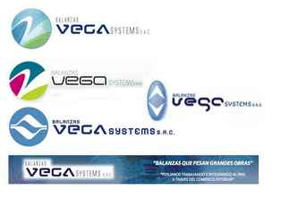 creation de logotypes et refonte de la charte graphique d'une société de balances électroniques pour les véhicules de travaux publics au Pérou
