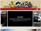 Création du logo + site du groupe de théatre et slam City Zen Project