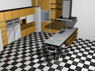 Modlisation d une cuisine en 3d 