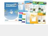 Brochure pour les vacances des familles de Nanterre - 48 pages - Conception et réalisation