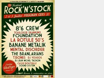 affiche du festival rock n stock