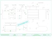 Mise en plan d'un meuble pour une association.

Logiciel utilisé : AutoCad.