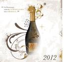 Création d'une carte de voeux pour le Champagne Devilliers à Reims. 