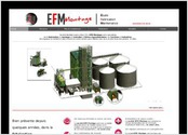 Rénovation d'un site internet pour le compte de la société EFM Montage et son dirigeant Virginie PROVOST.