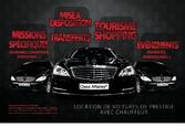 Flyer réalisé pour une entreprise de location de véhicules de luxe (2012)