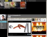 mon profil et les travaux sur myspace