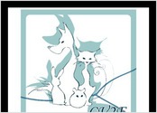 logo et chartre graphique pour la Clinique Vétérinaire des 2 Fleuves