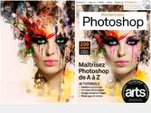 Cration graphique de la dernire couverture du magazine spcial Photoshop de Computer Arts.