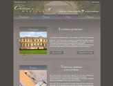 Refonte Logo, web design, newsletter pour le Chteau du Martinet