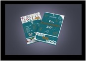 Création de flyers personnels de présentation de prestations pour la société Yann Barazer Design Graphique